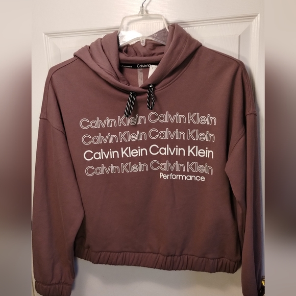 NWOT Calvin Klein Hoodie Sweatshirt - Picture 7 of 11